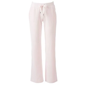 Juicy Couture womens pants Bootcut Leg PALE MAUVE Velour Size XS - Picture 1 of 4