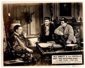 Bud Abbott & Lou Costello Meet the Keystone Kops Original Lobby Card 1955