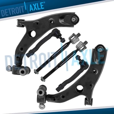 Braço de controle inferior dianteiro externo e interno hastes de amarração para 2014 - 2018 Mazda 3 Sport - Imagem 1 de 4