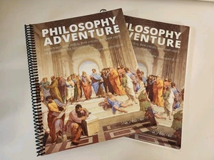 Philosophy Adventure Volume 1 - Grades 6-12 & Vol 1 - Workbook By Stacy Farrell - Imagen 1 de 5