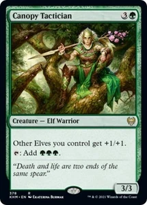 Magic The Gathering MTG CANOPY TACTICIAN Kaldheim NM Near Mint - Imagen 1 de 1