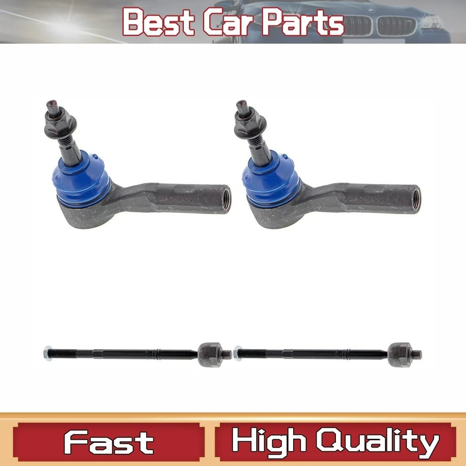 Extremo de varilla de amarre de dirección interior, exterior Mevotech 4 piezas para Chevrolet Malibu 2013_LP Foto 1 de 4