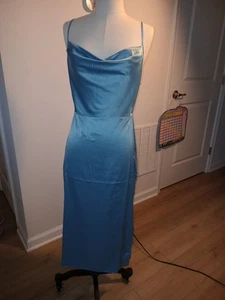 Venus Blue Simple Dress Size 4 - Picture 1 of 6