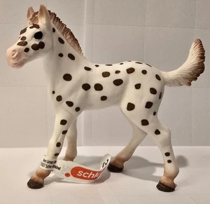 EDEKA - WWF Schleich 2025 - HorseClub Knabstrupper Fohlen - NEU mit Fähnchen - Bild 1 von 1