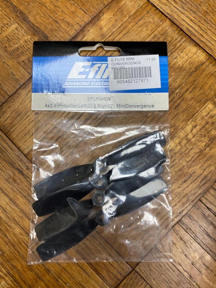 E-Flite EFLP04024 4x2.4 Propeller Left (2) & Right (2): Mini Convergence - Image 1 of 1