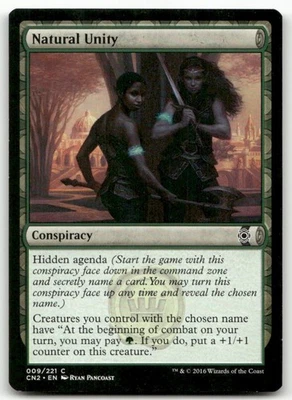 Natural Unity Conspiracy Take the Crown MTG Moderately Played - Image 1 of 2