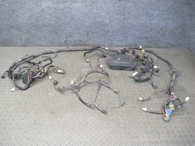 89-90 TOYOTA SUPRA MK3 7MGE BAHÍA DE MOTOR ARNÉS DE CABLEADO CON CAJA DE RELÉ DE FUSIBLES OEM Foto 1 de 4