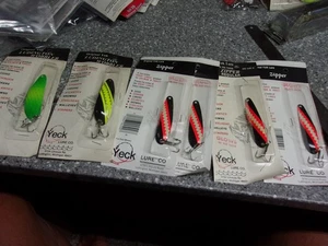 B611 Yuk zipper fishing lure trolling lot nos Yeck lure company michigan - Picture 1 of 1