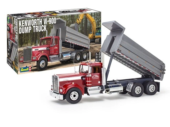 Revell 12628 - 1/25 Kenworth W-900 Camion Ribaltabile - Nuovo
