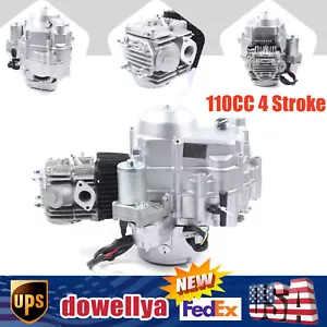 110CC 4Stroke Electric Start Auto Engine Motor For ATV GO Kart Taotao 308-999003 - Picture 1 of 12