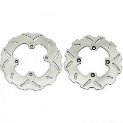 For Honda F+R Brake Disc Rotors CR80R CR80RB 96-02 CR85R CR85RB CRF150RB CRF150R - Image 1 of 4