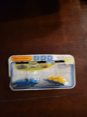 Lesney Matchbox 900 TP-21 Datsun 280 Z And Motorcycle Trailer 1978 - Image 1 of 2