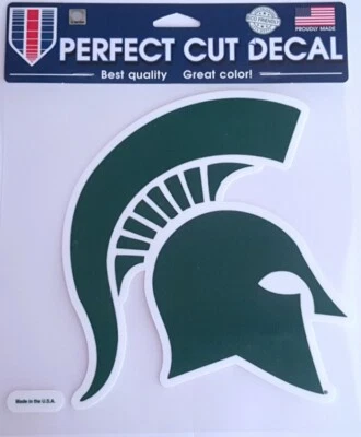 Michigan State Spartans 8x8 Die Cut Decal NCAA College Vinyl Auto Window Film - Image 1 of 2