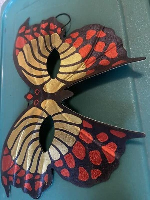 Mardi Gras Masquerade Mask  Butterfly Eye Mask - Image 1 of 4