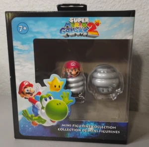 Super Mario Galaxy 2 Spring Mario and Spring Mushroom Mini Figure 2-pack - Picture 1 of 4