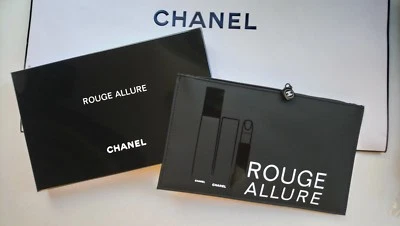 CHANEL Rouge Allure Makeup Bag Rubber Like - Image 1 of 4
