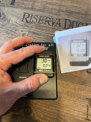 ⏱✅ NOS Rarität geprüft + getestet Sigma Sport BC 700 Fahrradcomputer aus 04/1992 - Bild 1 von 4