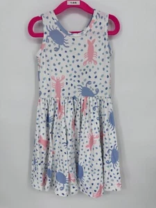 Dotdotsmile Girls Tank Dress Size 3/4 Soft with Crab Print NWT - Picture 1 of 3