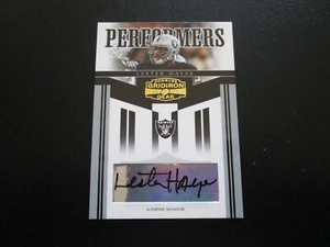 LESTER HAYES 2006 DONRUSS GRIDIRON GEAR PERFORMERS AUTOGRAPHED CARD #127/250 - Picture 1 of 4