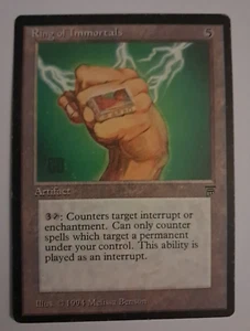 Ring of Immortals HP English Legends MTG Magic the Gathering - Picture 1 of 7