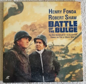 Battle of the Bulge, LaserDisc, Movie Henry Fonda, Robert Shaw 1965 (Disc 1991) - Picture 1 of 5