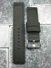 20mm PVC Rubber Band Black Diver Watch Strap Kevlar Fabric for Maratac black