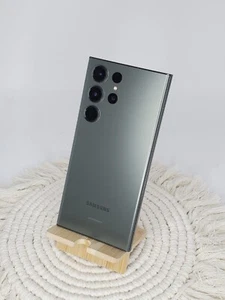 UŻYWANY* Samsung Galaxy S23 Ultra 5G S918U 256GB zielony SPECTRUM ZABLOKOWANE - Zdjęcie 1 z 4