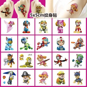 Paw Patrol Cartoon Tattoo Aufkleber Wassertransfer Einweg Tattoo Sticker - Bild 1 von 6