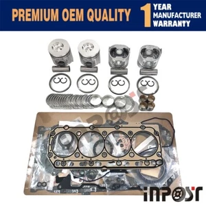 TK486E Overhaul Rebuild Kit Piston Ring Gasket for Thermo King TK4.86E Engine - Picture 1 of 5