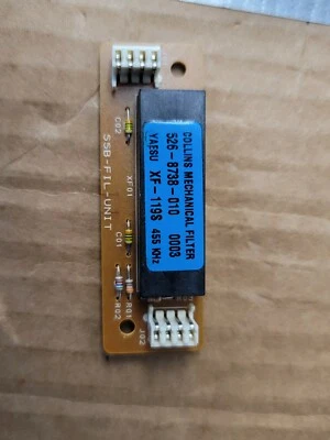 YAESU XF 119S SSB FILTER FOR FT 1000MP MARK V - Image 1 of 2