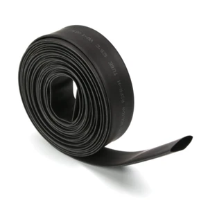 1 METRO FUNDA TERMORETRACTIL NEGRO 12 mm Heat Shrink Tube Tubing  - Bild 1 von 6