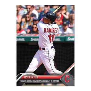 2023 Topps Now MLB #352 Jose Ramirez Cleveland Guardians - Presale