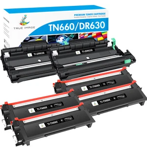 DR630 Drum Unit TN660 Toner Cartridges For Brother MFC-L2740DW HL-L2380DW Lot - Picture 1 of 24