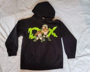 Vintage DX D Generation X HBK HHH WWF WWE Wrestling Hoodie Sweatshirt YOUTH Med - Picture 1 of 5