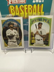 Luis Robert #33 &New Age Performance New Mint⚾️ 2021 Topps Heritage - Imagen 1 de 5
