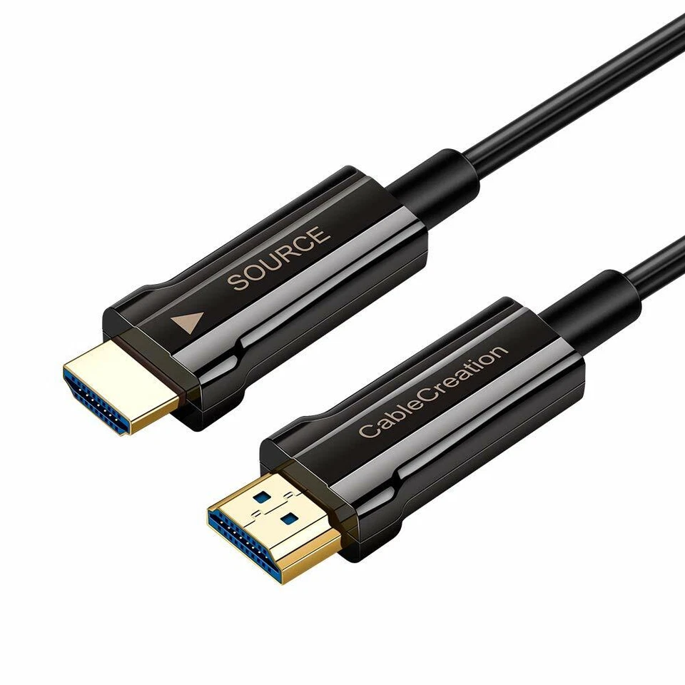 HDMI 2.1 Active Fiber Optic Display Cable - 48Gbps 8K @60hz  25m/82ft (AOC) - Image 1 of 4
