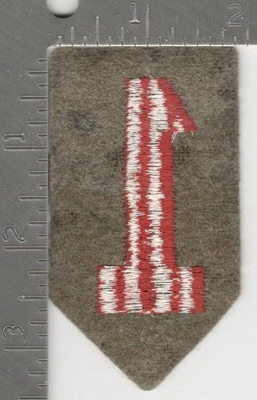 Pre WW 2 US Army 1st Infantry Division Wool Patch Inv# K0124 - Image 1 of 2