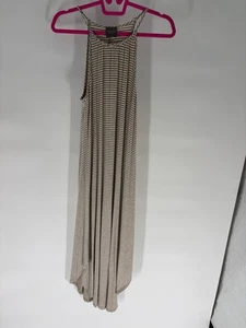 Olivia Rae langes ärmelloses gestreiftes langes Strandkleid Small  - Bild 1 von 8