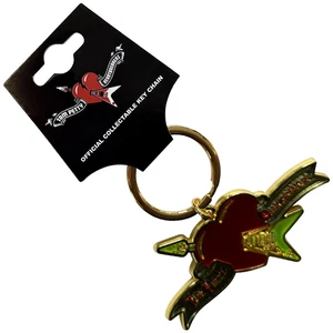 TOM PETTY - FLYING HEART - METAL KEYCHAIN - BRAND NEW - MUSIC PETKEY01 - Picture 1 of 1