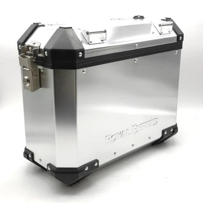 Coppia valigie laterali 26l alluminio, originali 1990200,Royal Enfield Himalayan - Immagine 1 di 4