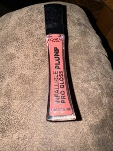 L'Oreal Paris Infallible Pro Gloss Plump Lip Gloss, Nude Twinkle, 0,21 fl. oz. - Foto 1 di 2