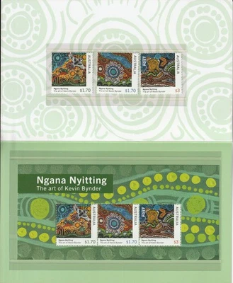 Australia 2025: The Art of Kevin Bynder - Stamp Pack - Stamps and Mini-Sheet. - Image 1 of 2