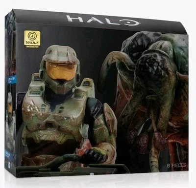 Halo Master Chief Vs The Flood (Vault Edition) 4 Inch Figure Set - Image 1 of 4
