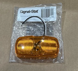 Luz marcadora LED ámbar Signal-Stat 2660A 2''x4"" nuevo stock antiguo - Imagen 1 de 4