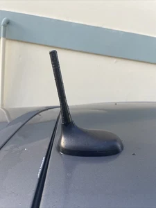 4" Short Black Aluminum Antenna Mast Power Radio AM/FM for Fiat 500 2012-2023 - Picture 1 of 24