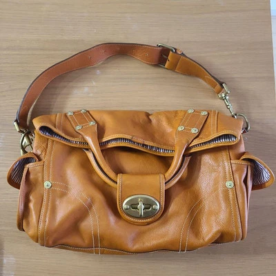 Mulberry Leather Shoulder Bag Handbag Auth Brown Medium Women UK 114980 - Image 1 of 4