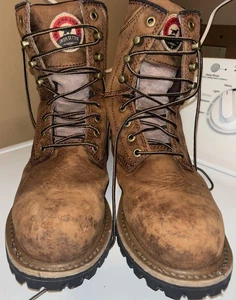 "Bota Red Wing Irish Setter Mesabi punta de acero 83236 alta 8"" para mujer talla 8" - Imagen 1 de 4