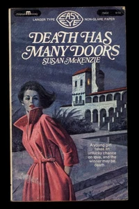 DEATH HAS MANY DOORS by Susan McKenzie * 1968 1st - Magnum Gothic Larger Type - Picture 1 of 4