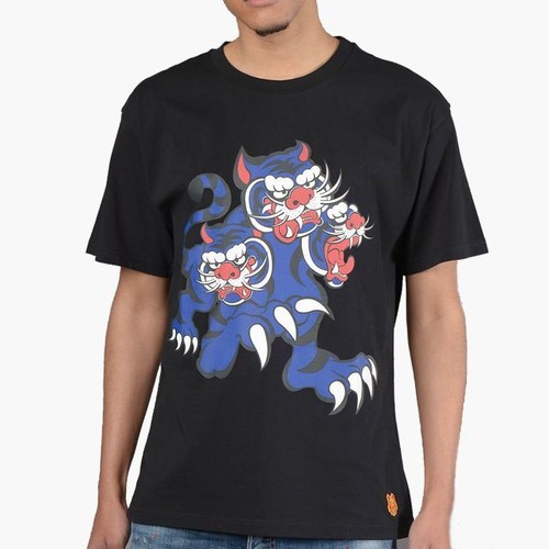 T shirt Kenzo Tre Tigri nera 67731580