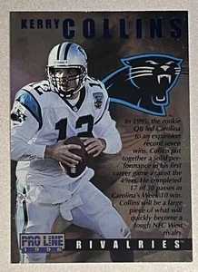 1996 Pro Line Rivalries Kerry Collins Ken Norton #R11 NM or Better - Picture 1 of 2